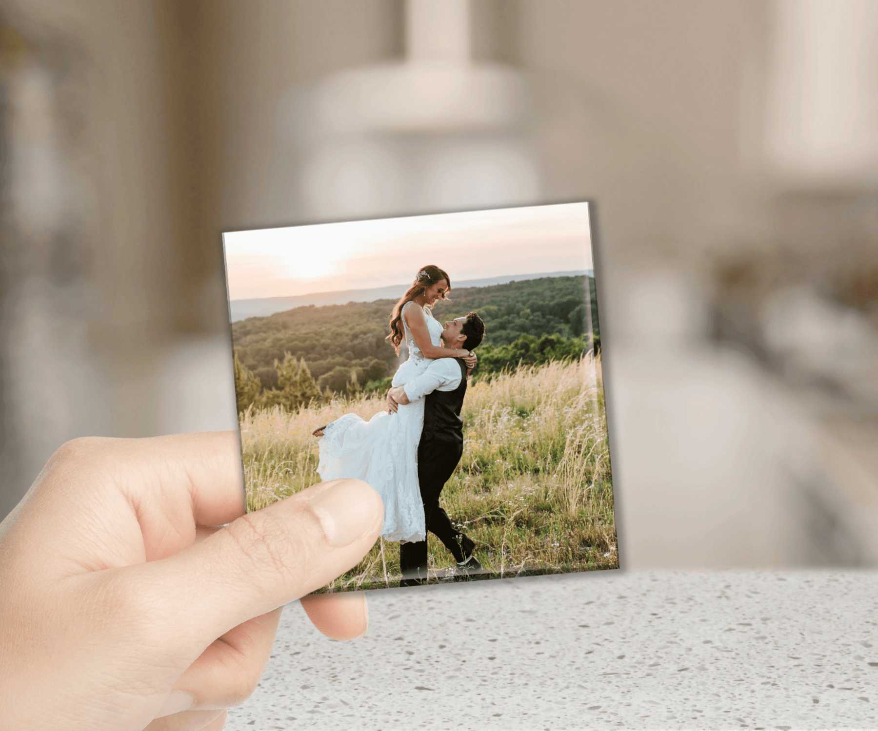 Custom Magnolia Magnets photo magnet: Family memories